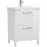 Комплект CERSANIT MELAR 60 белая раковина COMO 60 смеситель ELIO ножки для тумбы 64762